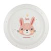 Canpol 4/411 - Műanyag lapos tányér Cute Animals Pink2