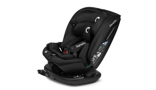 Lionelo Bastiaan RWF I-Size 40-150cm Autósülés - Black Carbon színű 360 °-os (isofix) 
