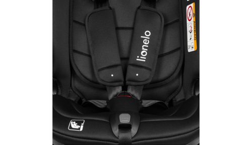 Lionelo Bastiaan RWF I-Size 40-150cm Autósülés - Black Carbon színű 360 °-os (isofix) 
