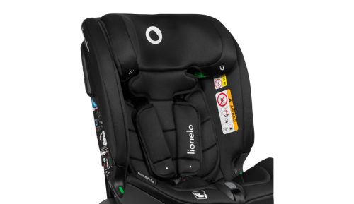 Lionelo Bastiaan RWF I-Size 40-150cm Autósülés - Black Carbon színű 360 °-os (isofix) 