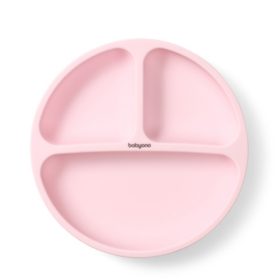   BabyOno 1482/02 -  Szilikon Tapadókorongos Lapos Tányér/Pink