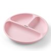 BabyOno 1482/02 -  Szilikon Tapadókorongos Lapos Tányér/Pink