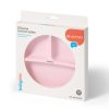 BabyOno 1482/02 -  Szilikon Tapadókorongos Lapos Tányér/Pink