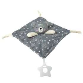 Tulilo Plüss Szundikendő 9371 - Maci Szürke Rágókával