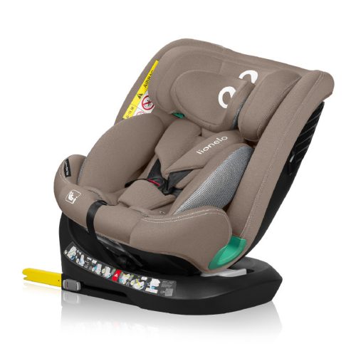 Lionelo Bastiaan One I-Size 40-150cm Autósülés - Sand színű 360 °-os (isofix) 