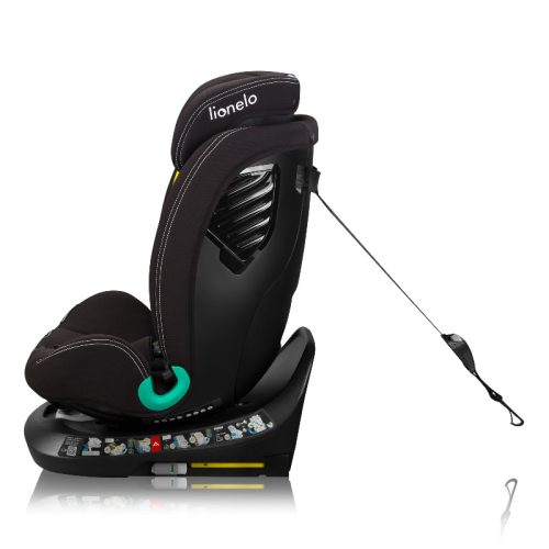 Lionelo Bastiaan One I-Size 40-150cm Autósülés - Black színű 360 °-os (isofix) 