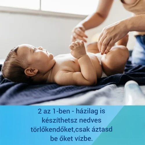 CANPOL 1/658 - Száraz Bambusz Törlőkendő 100db