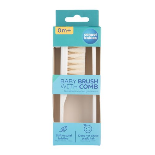 Canpol 2/424 - Babafésű Természetes Sörte Fehér