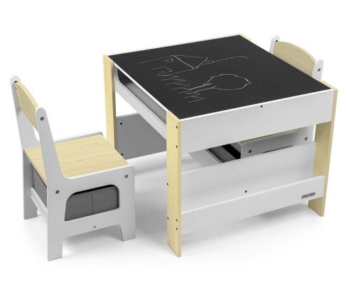 MILLY MALLY 5490 - SVEN Gyerek Asztal Natur