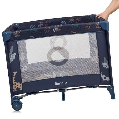 Lionelo Bonnie - Blue Navy Utazójáróka – utazóágy és járóka 4. kép