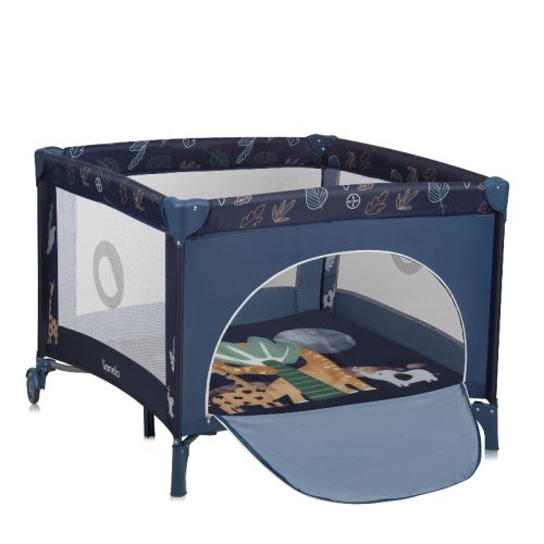 Lionelo Bonnie - Blue Navy Utazójáróka – utazóágy és járóka 6. kép