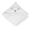AKUKU A0661 -  Kapucnis Babatörölköző 100 x 100cm Fehér