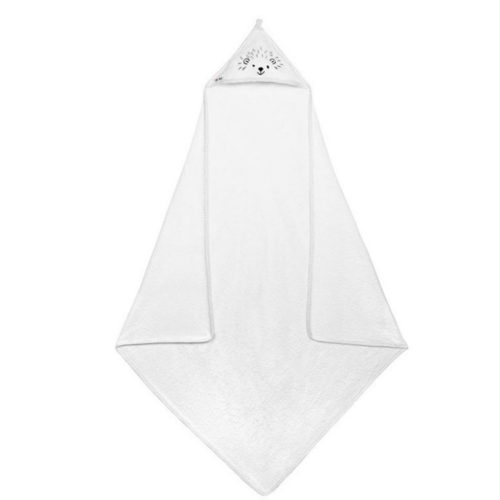 AKUKU A0661 -  Kapucnis Babatörölköző 100 x 100cm Fehér