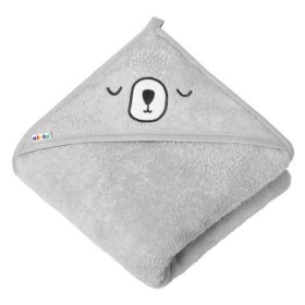   AKUKU A0662 -  Kapucnis Babatörölköző 100 x 100cm Szürke