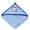 AKUKU A0663 -  Kapucnis Babatörölköző 100 x 100cm Kék