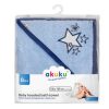 AKUKU A0663 -  Kapucnis Babatörölköző 100 x 100cm Kék