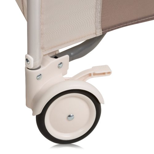 Lionelo Bonnie - Beige Sand Utazójáróka – utazóágy és járóka 8. kép