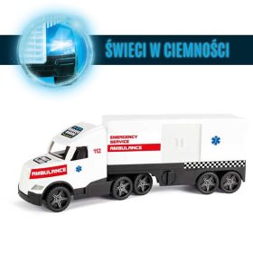 WADER  36211 - Magic Truck Mentőkamion 81cm