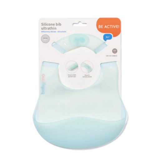 BabyOno 1598/01 - Ultravékony Szilikon Előke Türkiz