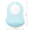 BabyOno 1598/03 - Ultravékony Szilikon Előke Kék