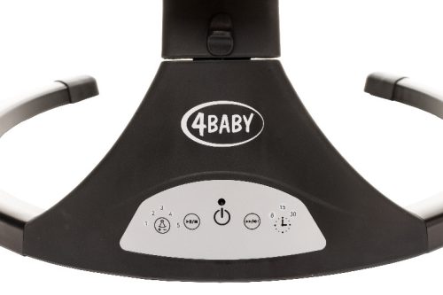 4Baby Rock'n Relax - Elektromos Hinta Black