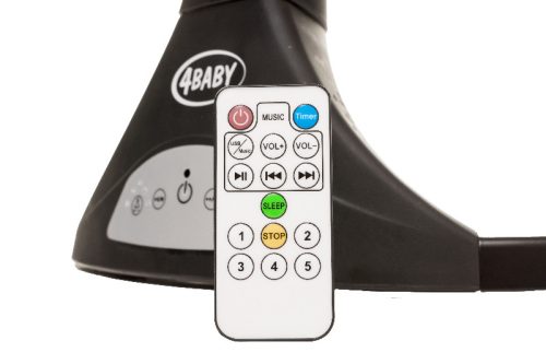 4Baby Rock'n Relax - Elektromos Hinta Black