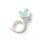 BabyOno 1597/02 - SNAIL Szilikon Rágóka Menta