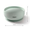 BabyOno 1481/03 -  Szilikon Tapadókorongos Tányér/Menta