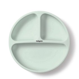   BabyOno 1482/03 -  Szilikon Tapadókorongos Lapos Tányér/Menta
