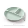 BabyOno 1482/03 -  Szilikon Tapadókorongos Lapos Tányér/Menta