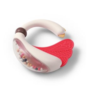 BabyOno 1593 - Csörgő rágókával Hattyú