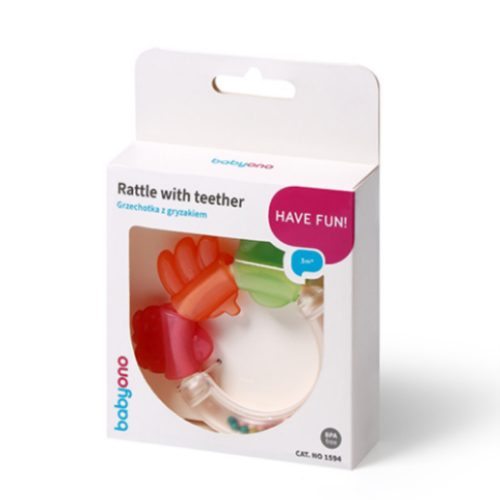 BabyOno 1594 - Csörgő rágókával