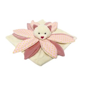Tulilo Plüss Szundikendő 9426 - Cica Pöttyös Pink