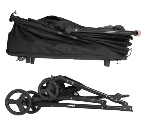 Qppet  - Bobbie Pet Black 6961 Kutya és Cica Babakocsi – babakocsi 9. kép