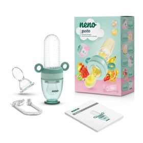 NENO Gusto - Gyümölcsetető cumi kanállal – Zsebi Baba Shop