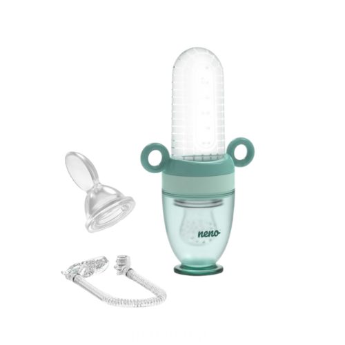 NENO Gusto - Gyümölcsetető cumi kanállal – Zsebi Baba Shop