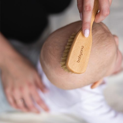 BabyOno 1655  - Babafésű Természetes Közepesen Erős Sörte