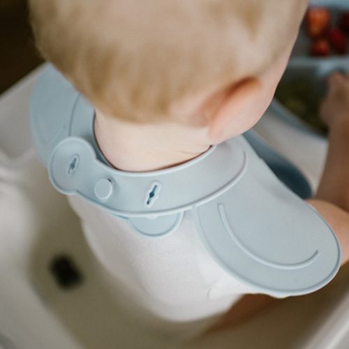 BabyOno 1639/01 - Szilikon Előke Állítható Kék