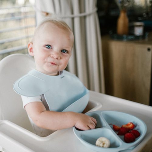 BabyOno 1639/01 - Szilikon Előke Állítható Kék