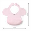 BabyOno 1639/02 - Szilikon Előke Állítható Rózsaszín
