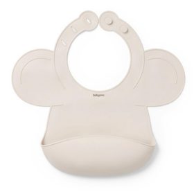 BabyOno 1639/04 - Szilikon Előke Állítható Bézs