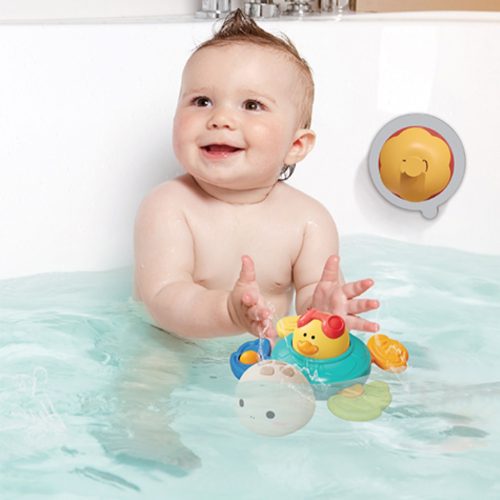 BabyOno 1584 - Szenzoros tapadókorongos játék Teknős-TURTLE