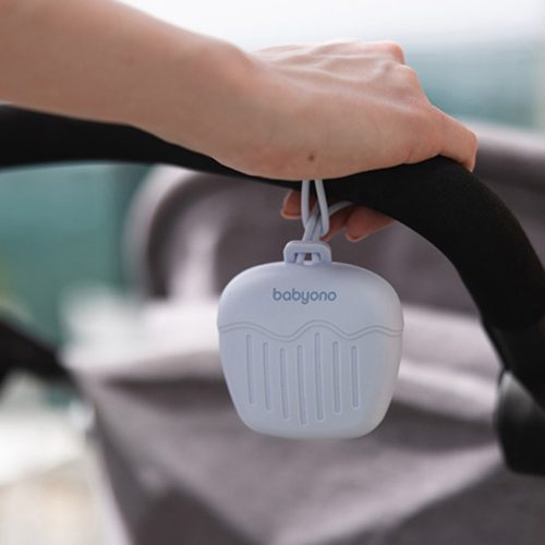 BabyOno 1656/01 - Cumitartó Szilikon Kék