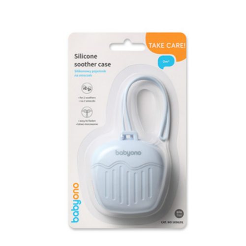 BabyOno 1656/01 - Cumitartó Szilikon Kék
