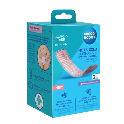 Canpol 78/022  - Szülés Utáni Gélborogatás Meleg vagy Hideg terápiához 2db/Cs.