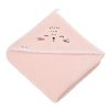 AKUKU A0664 -  Kapucnis Babatörölköző 100 x 100cm Rózsaszín
