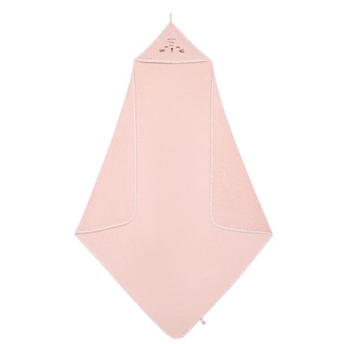 AKUKU A0664 -  Kapucnis Babatörölköző 100 x 100cm Rózsaszín