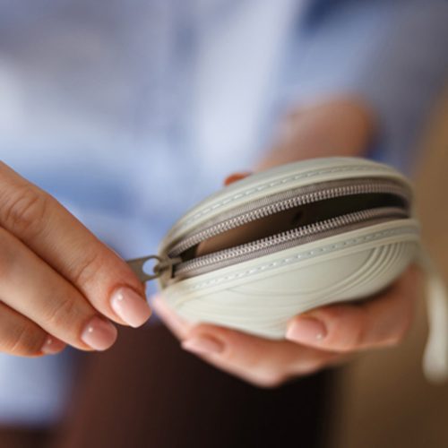 BabyOno 1569/04 - Szilikon Cipzáros Cumitartó Zsálya