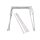 TEGA DM-038-103 - Összecsukható kádhoz való állvány, fehér