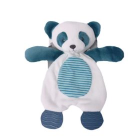 Axiom Tulilo 9553 - Panda bújós, susogó játék Kék